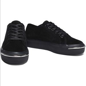 Alexander Wang Woman Black Suade Sneaker Euro36